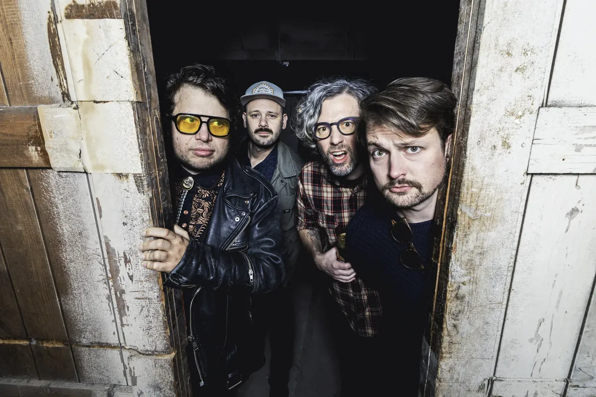 The Atavists ve dveřích zkušebny