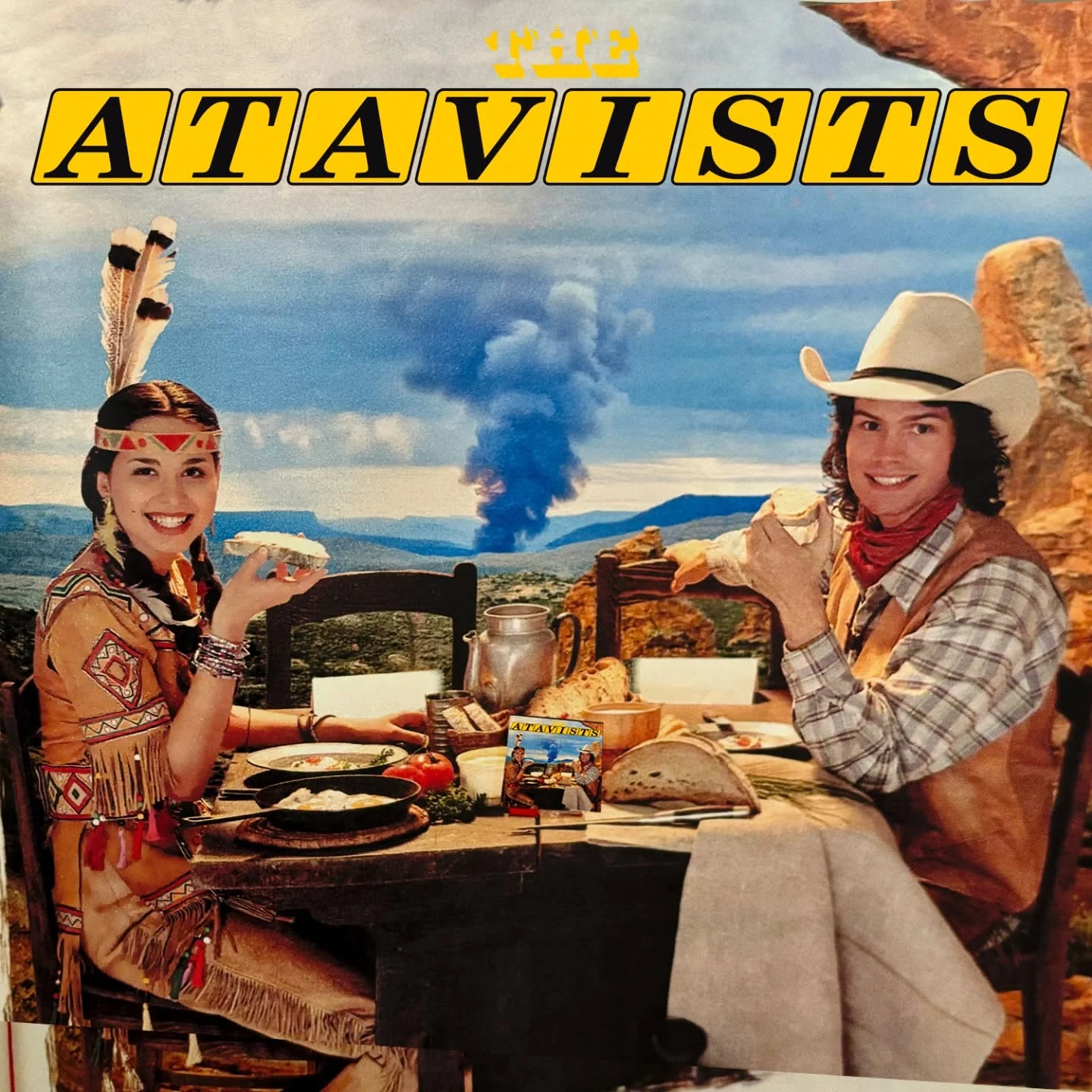 Obal EP The Atavists – Hit So Hard